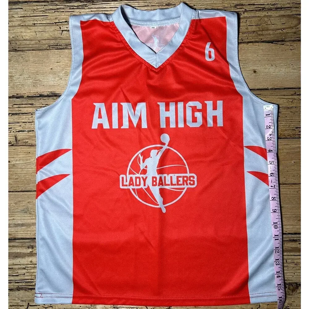 Aim High Lady Ballers Basketball Jersey Set Youth XL